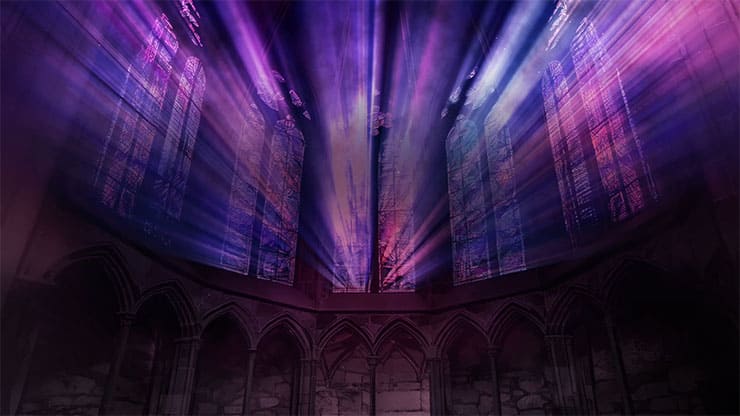 Cathedral Glass Collection: Motion 12