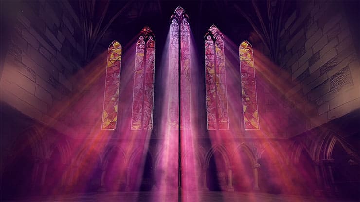 Cathedral Glass Collection: Motion 15