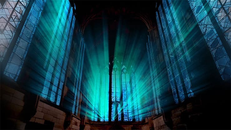 Cathedral Glass Collection: Motion 16