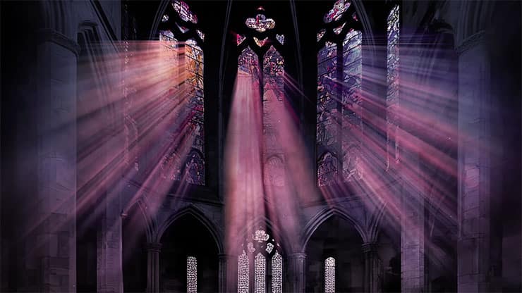 Cathedral Glass Collection: Motion 17