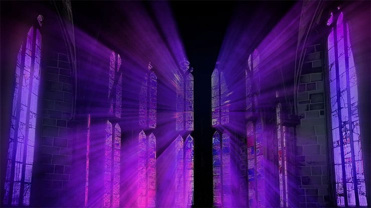 Cathedral Glass Collection: Motion 18