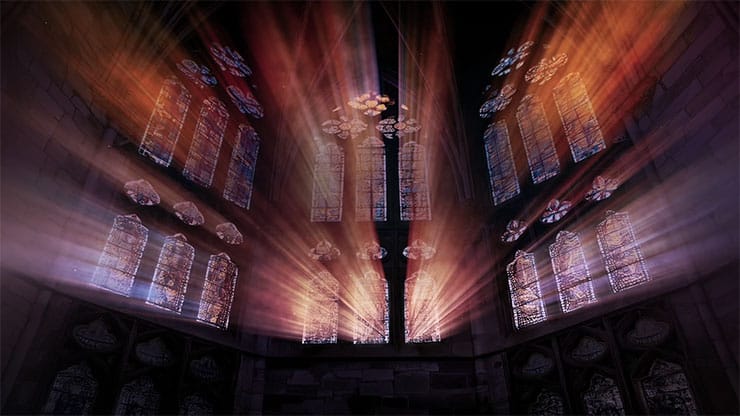 Cathedral Glass Collection: Motion 19