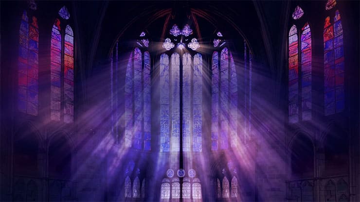 Cathedral Glass Collection: Motion 1