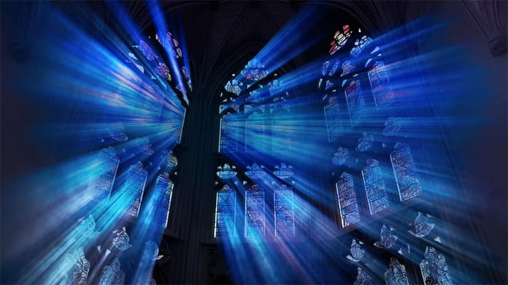 Cathedral Glass Collection: Motion 3
