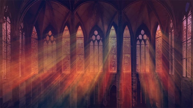 Cathedral Glass Collection: Motion 6