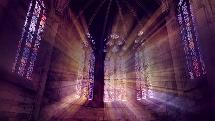 Cathedral Glass Collection: Motion 7