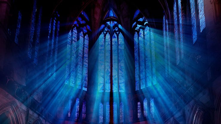 Cathedral Glass Collection: Still 8