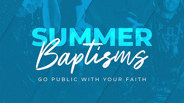 Summer Baptisms: Title Graphics