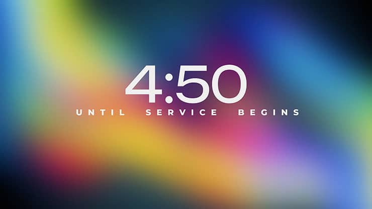 Gradient Light Collection: Gradient Light Countdown Motion