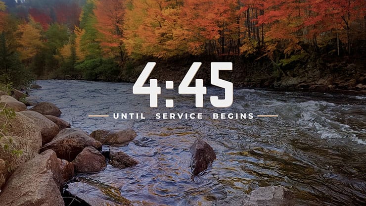 Northwest Fall Collection: Northwest Fall Countdown Motion