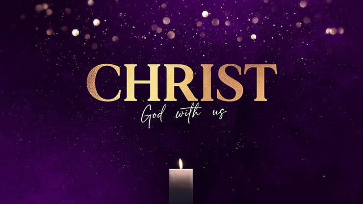 Advent Shimmer Collection: Advent Shimmer Christ