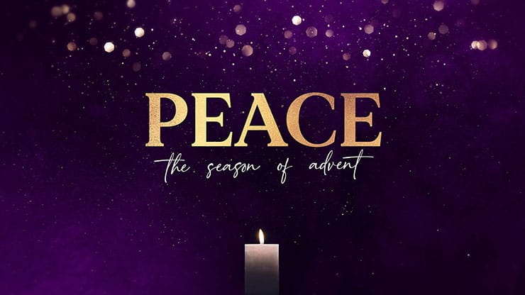 Advent Shimmer Collection: Advent Shimmer Peace