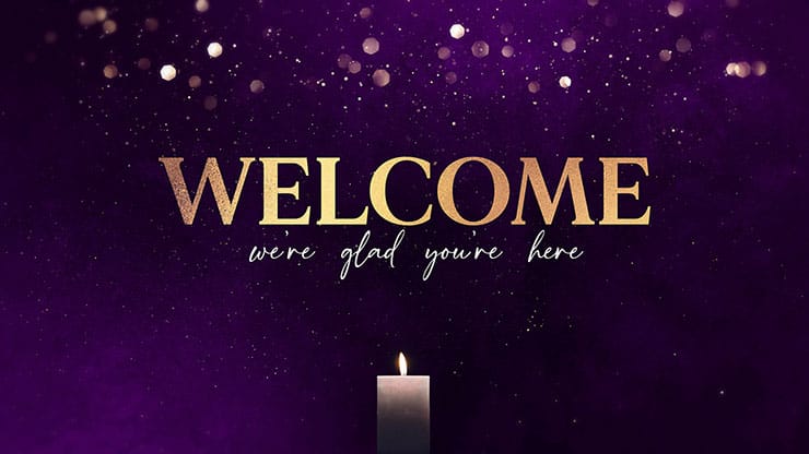 Advent Shimmer Collection: Advent Shimmer Welcome