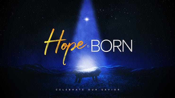 Hope Is Born: Title Graphic