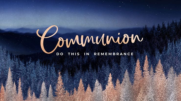 Sparkling Trees Collection: Sparkling Trees Communion