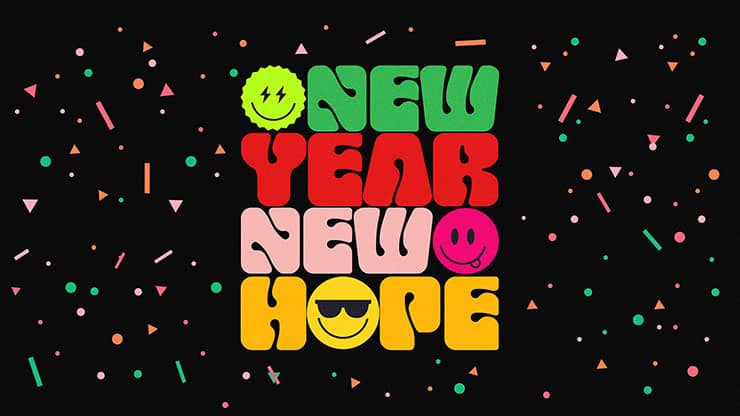 New Year New Hope: Title Graphic