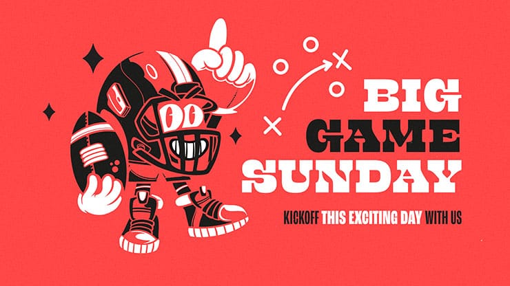 Big Game Sunday: Title Graphics