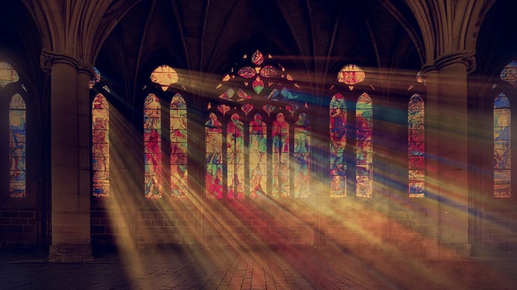 Stained Glass Scene Collection: Stained Glass 10 Still