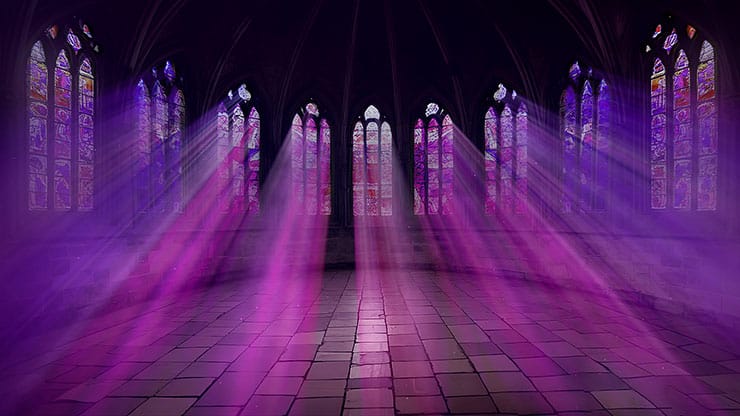 Stained Glass Scene Collection: Stained Glass 19 Still
