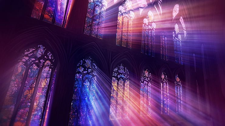 Stained Glass Scene Collection: Stained Glass 1 Motion