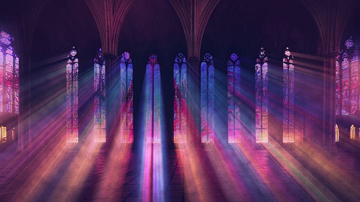 Stained Glass Scene Collection: Stained Glass 3 Still