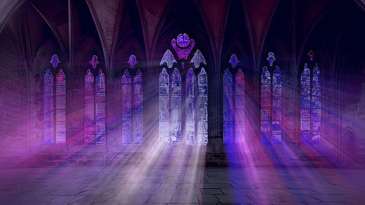 Stained Glass Scene Collection: Stained Glass 6 Motion