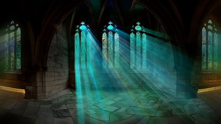 Stained Glass Scene Collection: Stained Glass 8 Still