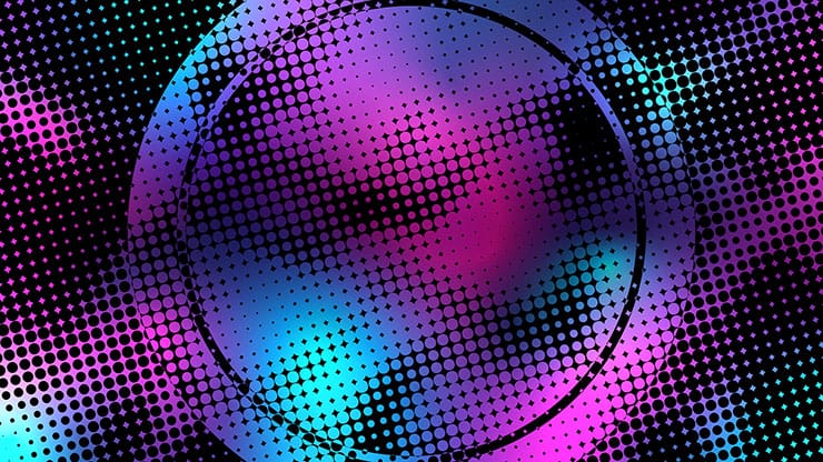 Halftones Gradient Collection: Halftones Gradient 4 Motion