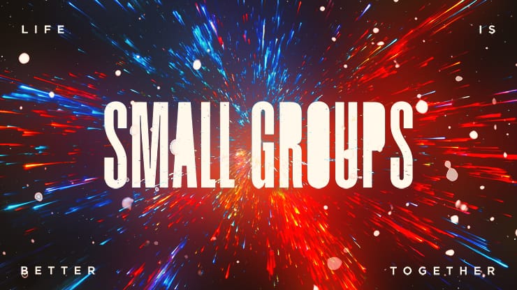 Easter At Your Church - Bright Vortex Ways To Give Small Groups: Title Graphics