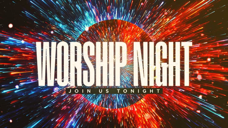 Easter At Your Church - Bright Vortex Worship Night: Title Graphics