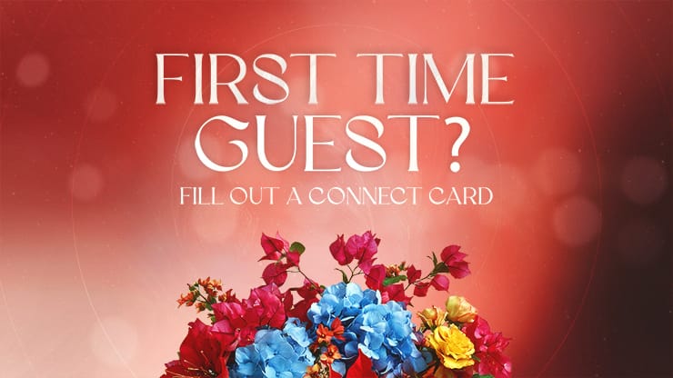 Easter At Your Church - Floral Wooden Cross Guest: Title Graphics