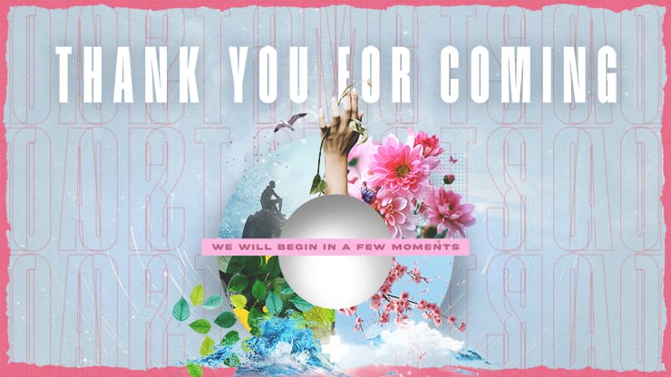 New Mercies Collage Bloom - Thank You: Title Graphics