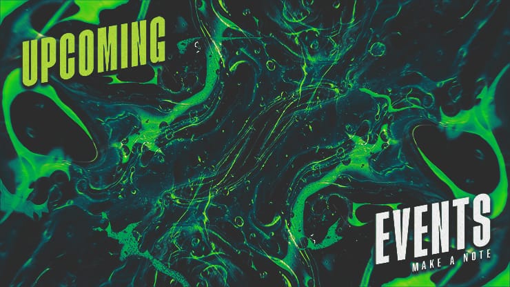 Called - Upcoming Events: Title Graphics