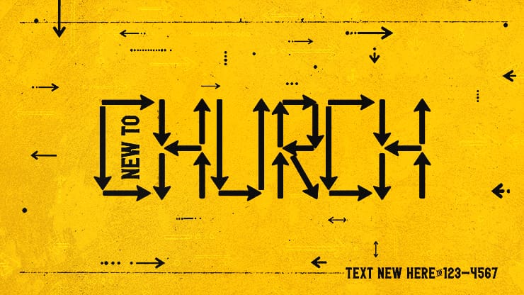 Move - New To Church: Title Graphics