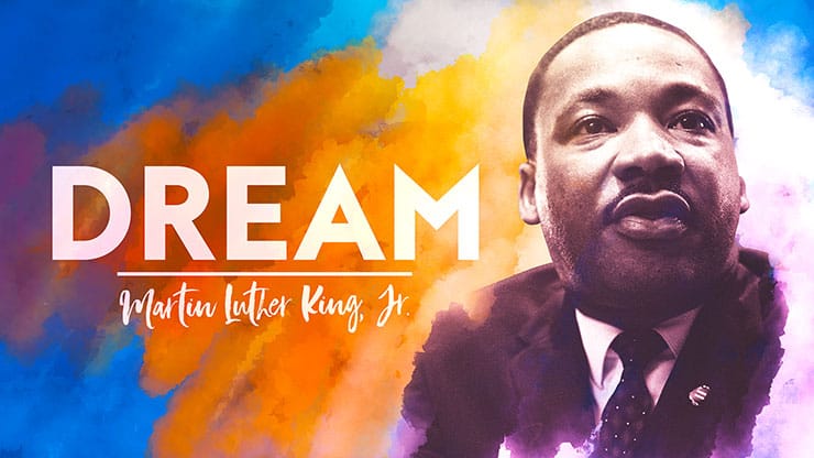MLK Day Service PowerPoint Template