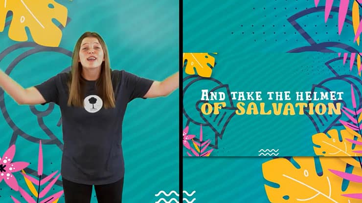 Helmets and Swords: Hand Motions Split Screen