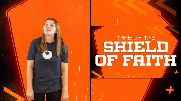The Shield of Faith: Hand Motions Split Screen