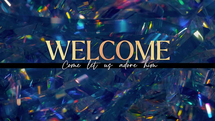 Christmas Tinsel Collection: Welcome