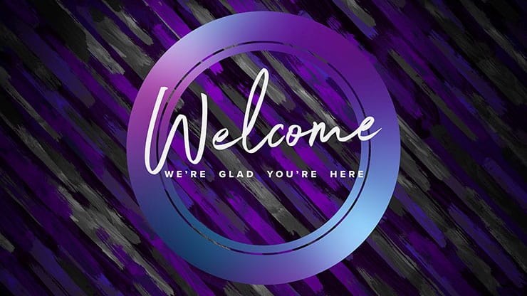 Lent Color Brush: Welcome Motion