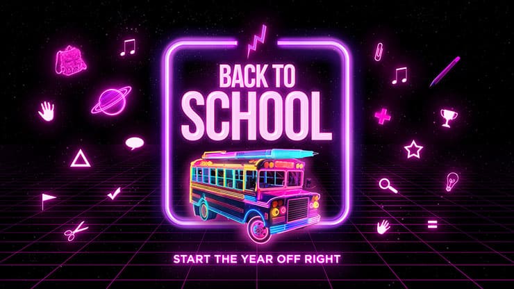 Back To School: Title Graphic
