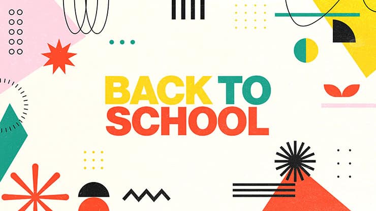 Back To School Prayer: Title Graphic