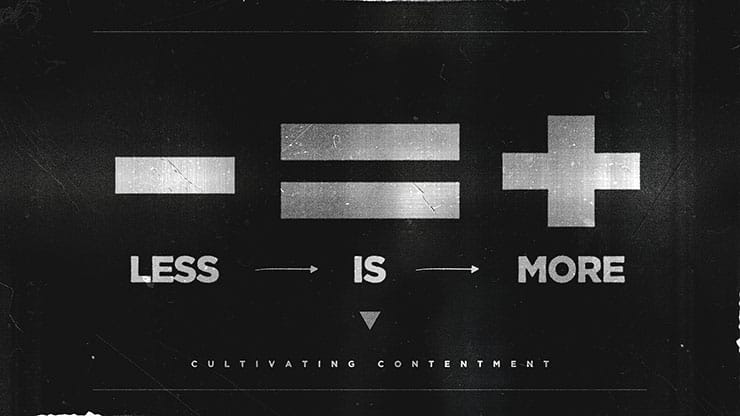 Less Is More: Title Graphic