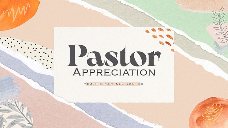 Pastor Appreciation: Title Graphic