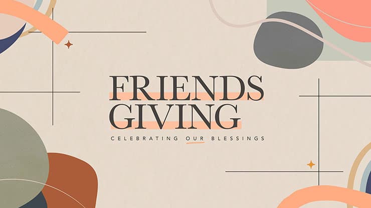 Friendsgiving: Title Graphic