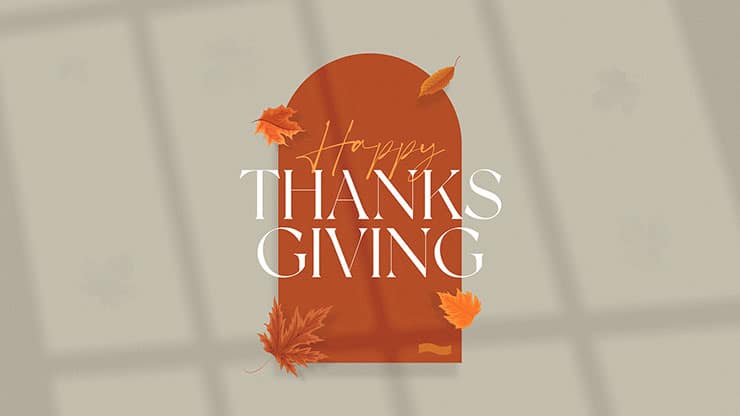 Happy Thanksgiving: Title Graphic