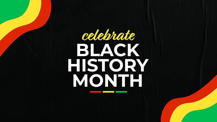 Celebrate Black History Month: Title Graphics
