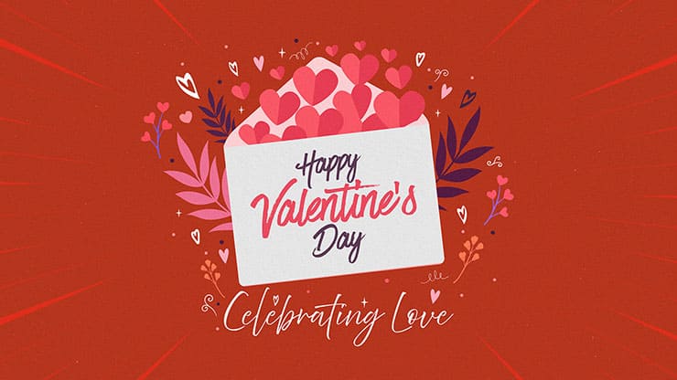 Happy Valentine's Day: Title Graphic