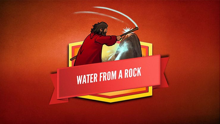 Water From A Rock: Bible Lesson Video