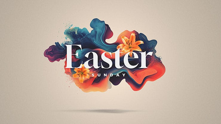 Easter Swirl: Title Graphic