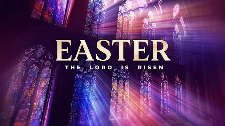 Stained Glass Scene Collection: Stained Glass Easter